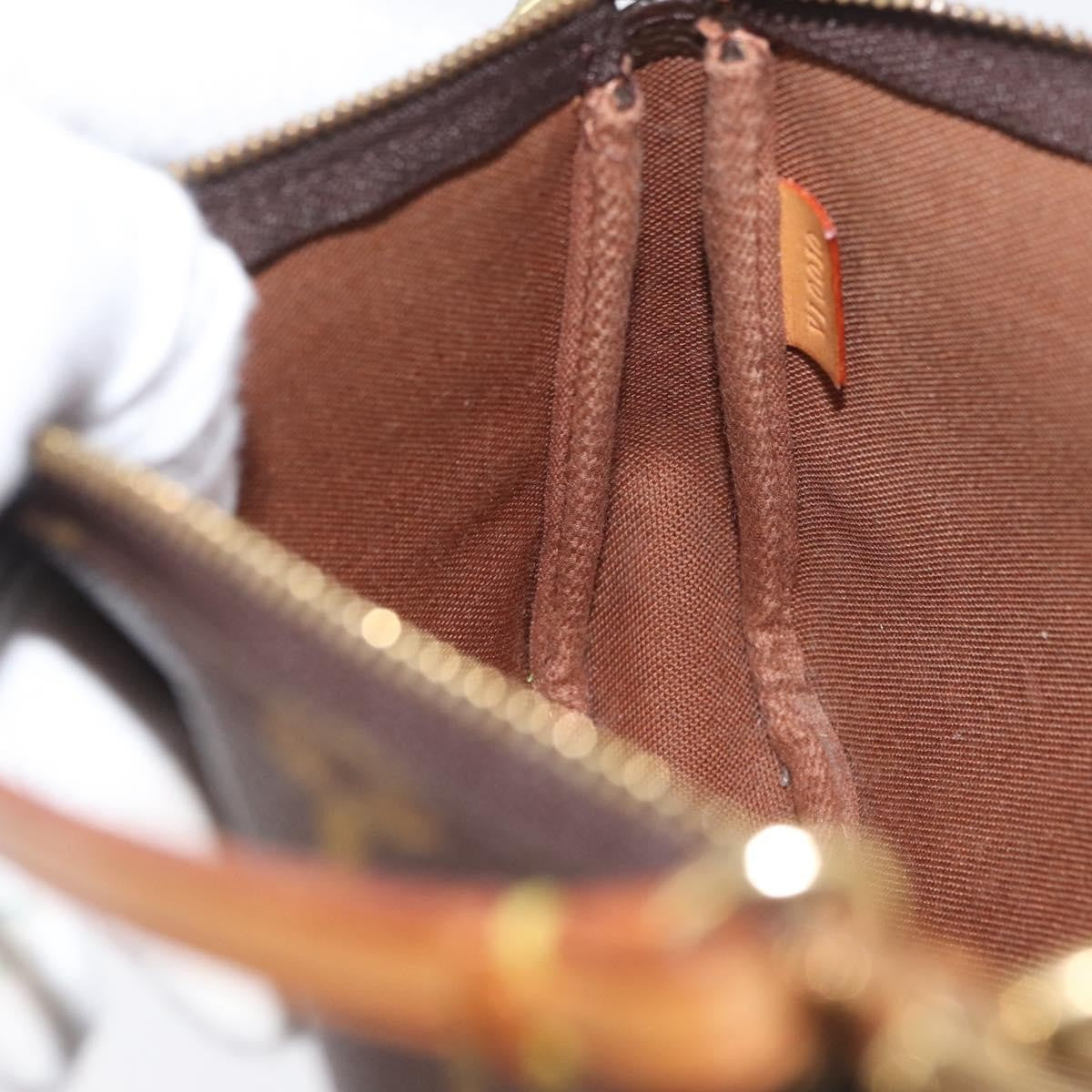 Louis Vuitton Pochette Accessoires Nm Monogram Canvas Brown Canvas Clutche & Pouche Bag (Pre-Owned)
