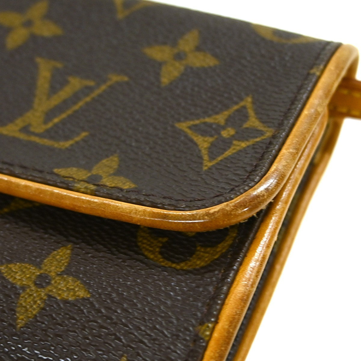 Louis Vuitton Twin Handbag Monogram Canvas Brown Canvas Clutche & Pouche Bag (Pre-Owned)