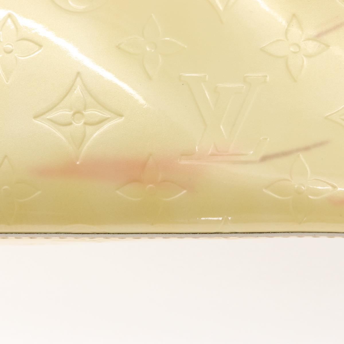 Louis Vuitton Reade Handbag Monogram Vernis Beige Patent_Leather Tote Bag Bag (Pre-Owned)