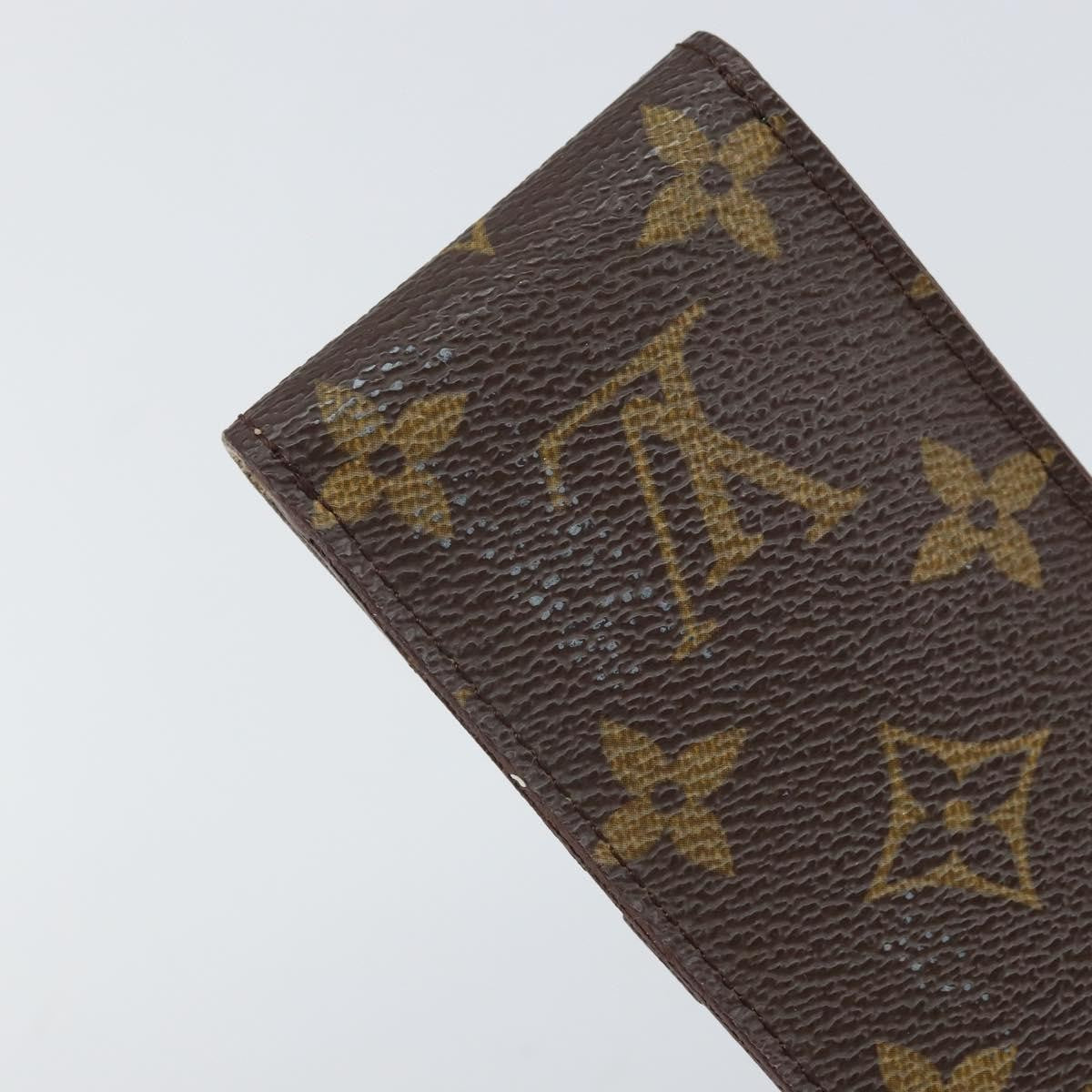 Louis Vuitton Etui À Stylo Canvas Brown Canvas Clutche & Pouche Bag (Pre-Owned)