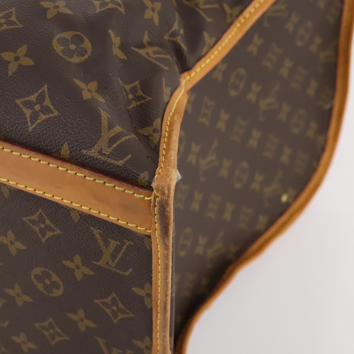 Louis Vuitton Dog Carrier Bag Monogram Canvas Multicolour Canvas Travel Bag Bag (Pre-Owned)
