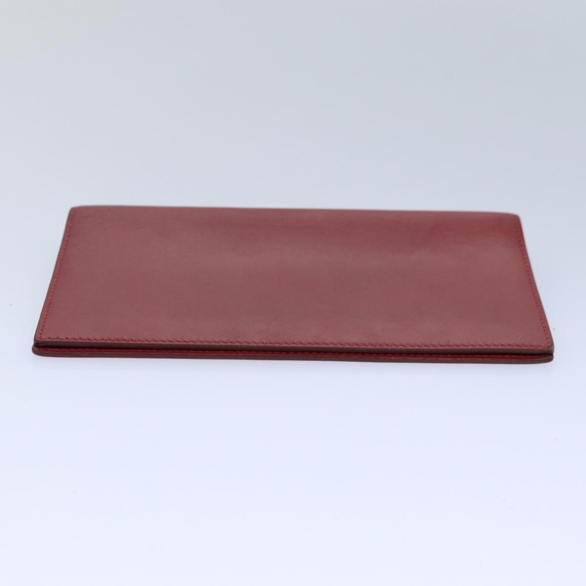 Hermes Agenda A6 Day Planner Housse Leather Red Leather Wallets Accessory (Pre-Owned)