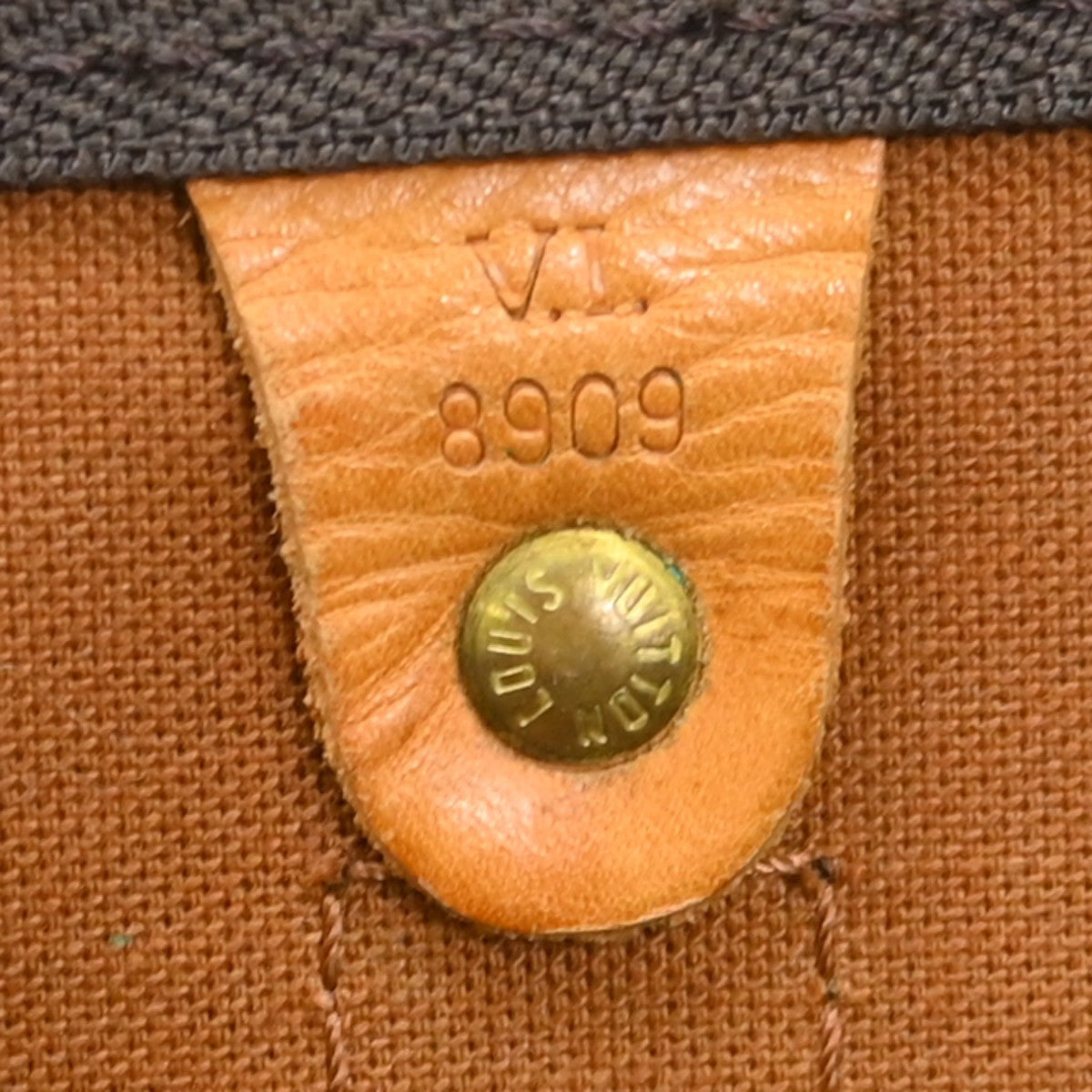 Louis Vuitton Keepall Bag Monogram Canvas Brown Canvas Travel Bag Bag (Pre-Owned)