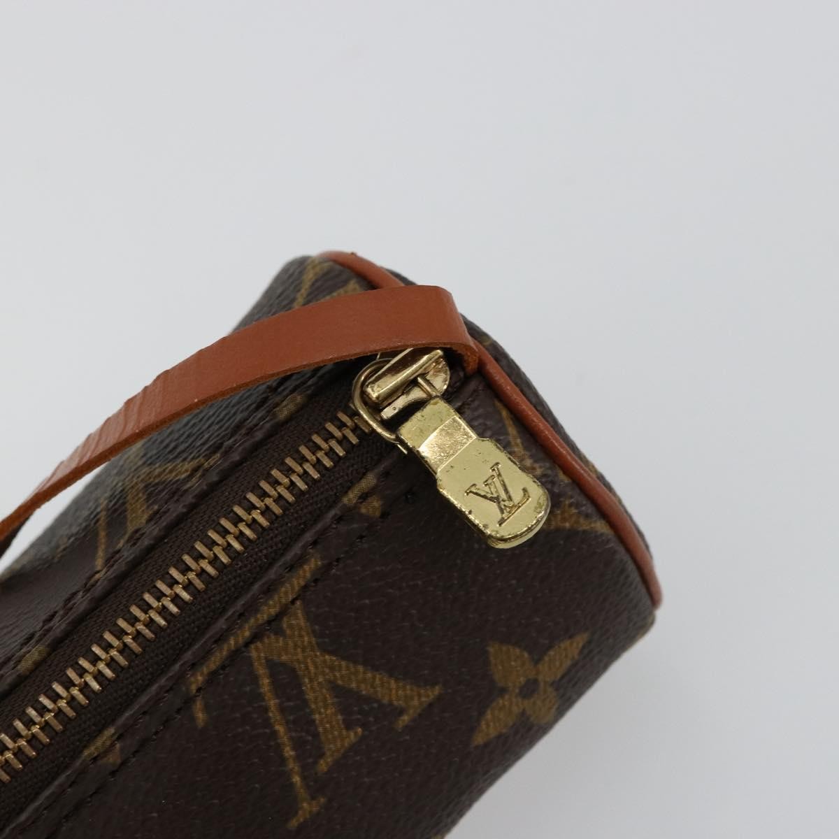 Louis Vuitton Papillon Pochette Monogram Canvas Brown Canvas Clutche & Pouche Bag (Pre-Owned)