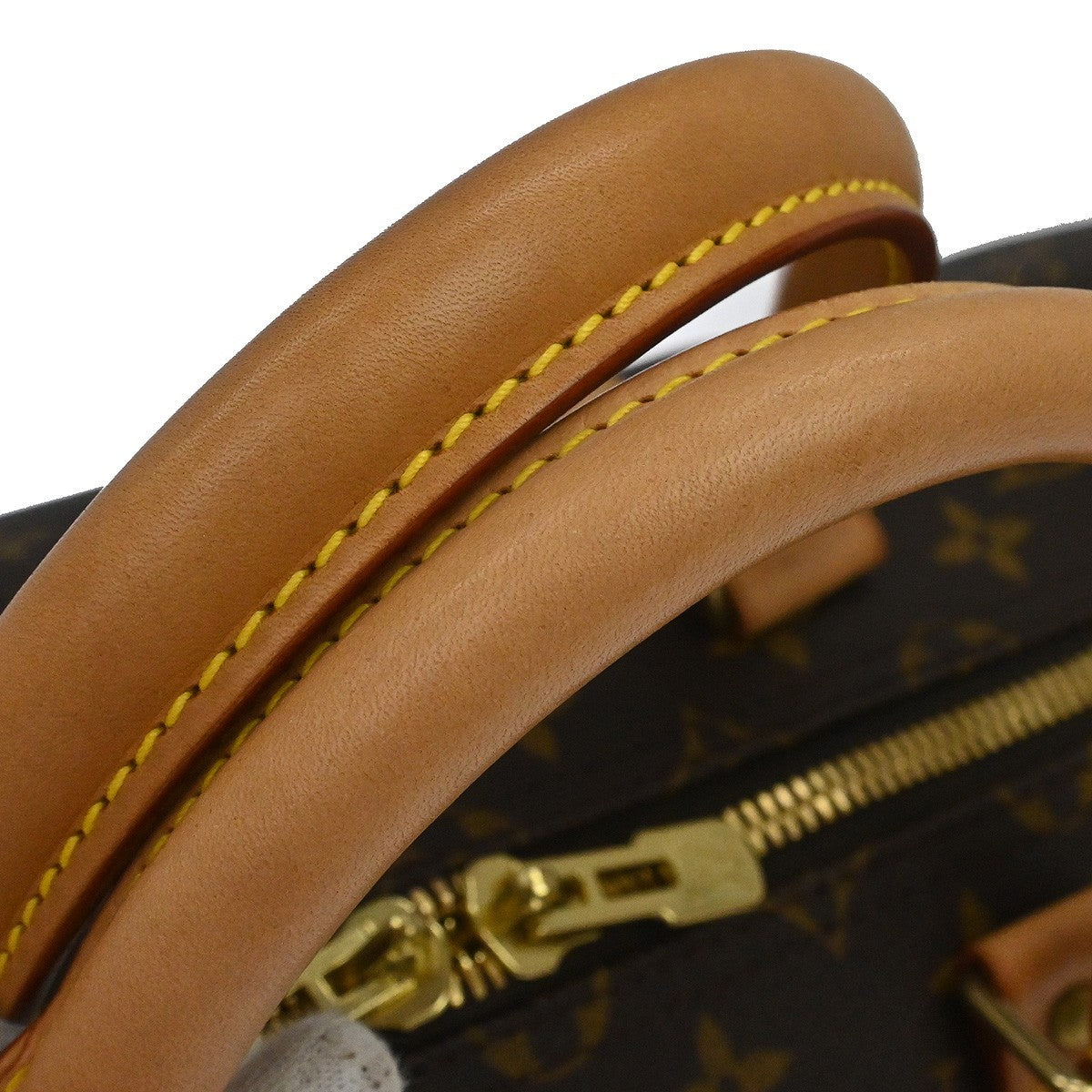 Louis Vuitton Keepall Bag Monogram Canvas Brown Canvas Travel Bag Bag (Pre-Owned)