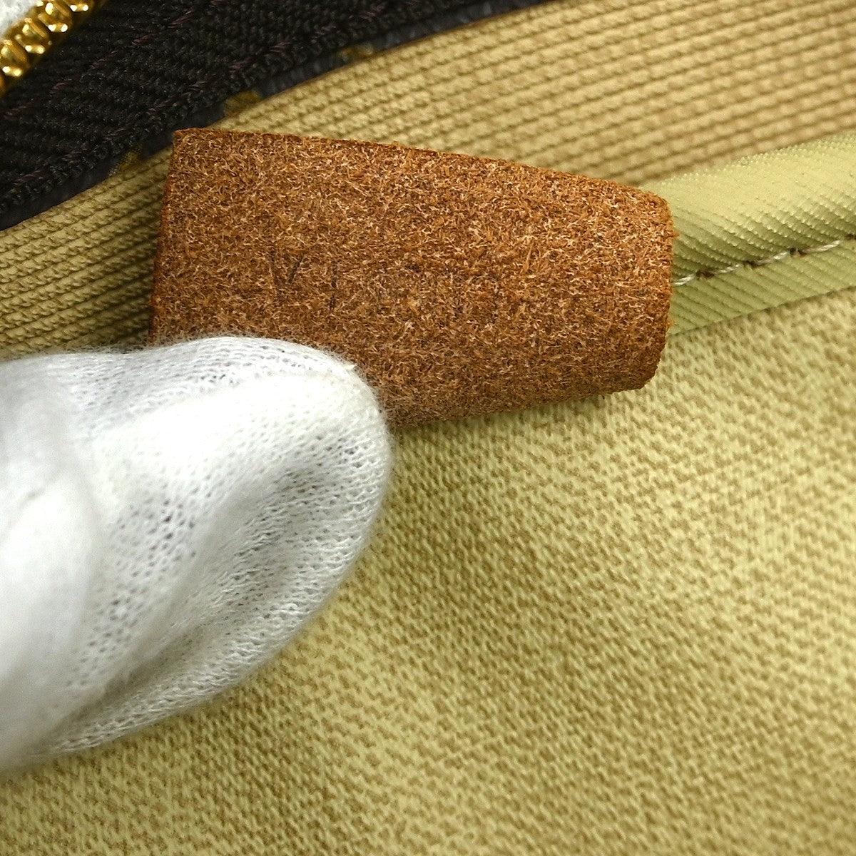 Louis Vuitton Deauville Handbag Monogram Canvas Brown Canvas Handbag (Pre-Owned)