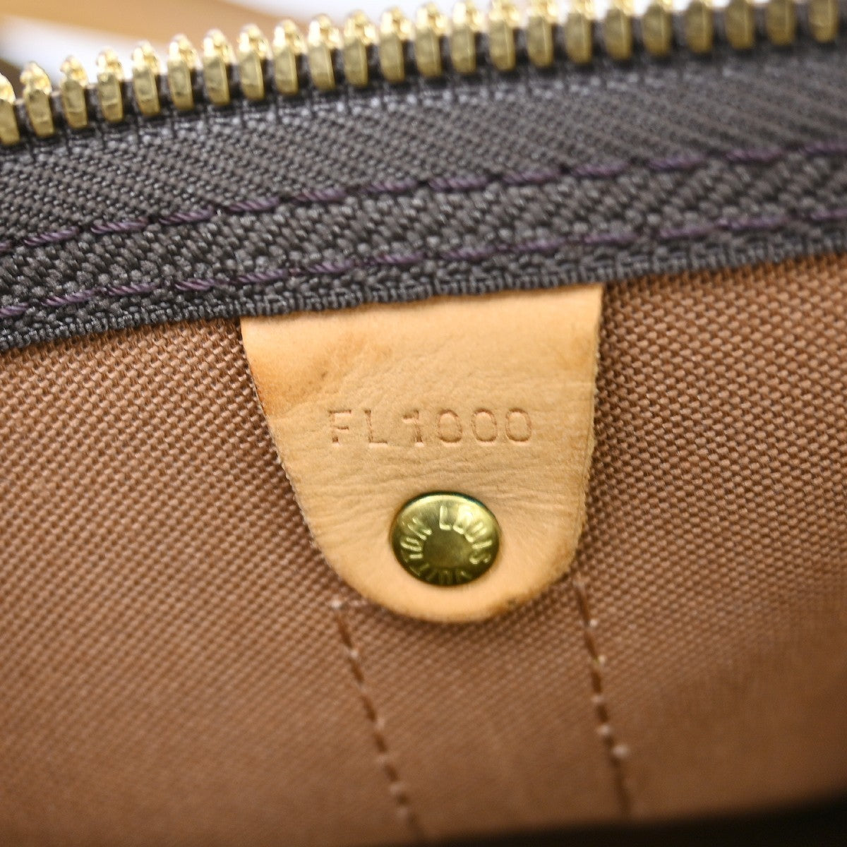 Louis Vuitton Keepall Bandouliere Bag Monogram Canvas Brown Canvas Travel Bag Bag (Pre-Owned)