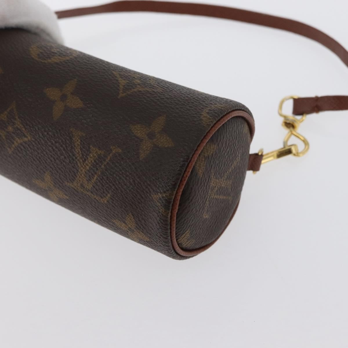 Louis Vuitton Papillon Pochette Monogram Canvas Brown Canvas Clutche & Pouche Bag (Pre-Owned)