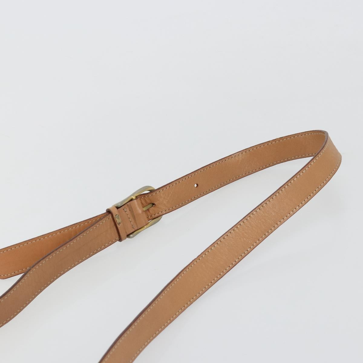 Celine Macadam Shoulder Bag Pvc Leather Brown Canvas Shoulder Bag Bag (Pre-Owned)