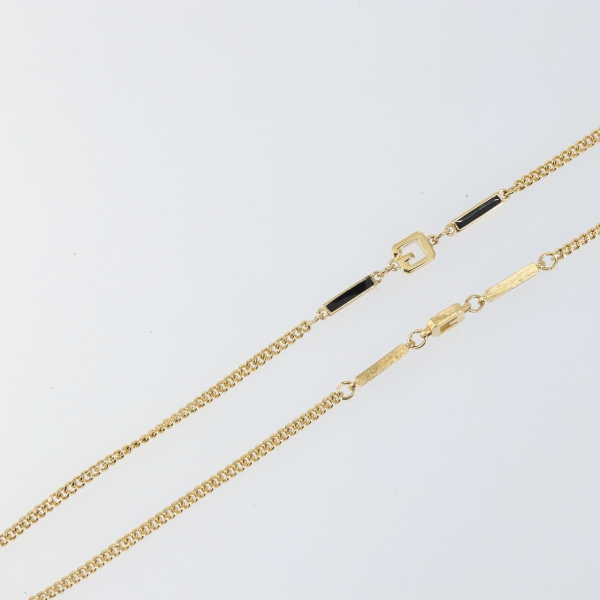 Givenchy Logo G Necklace Metal Gold Metal Necklace Jewelry (Pre-Owned)