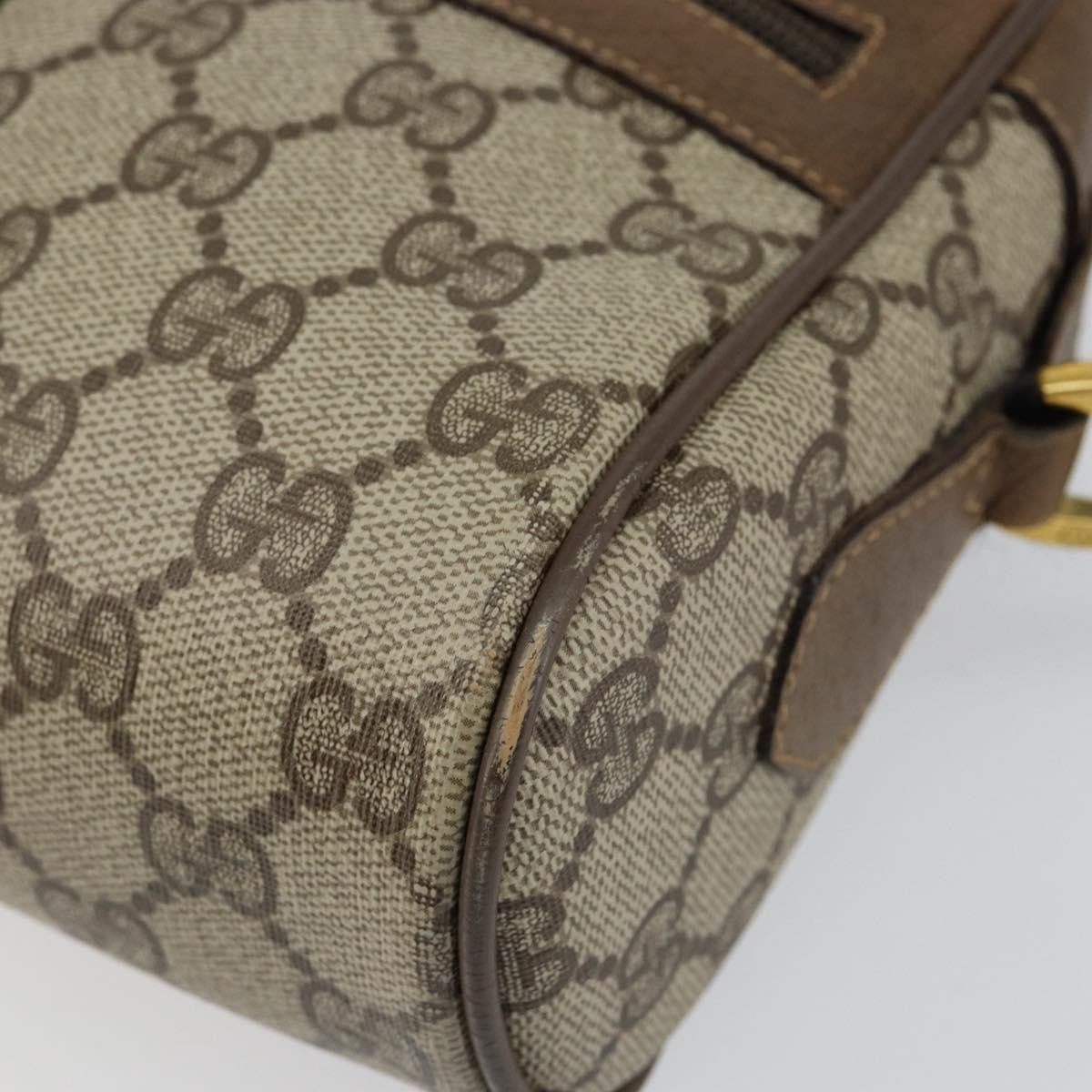 Gucci Ophidia Shoulder Bag Gg Coated Canvas Beige Canvas Shoulder Bag Bag (Pre-Owned)