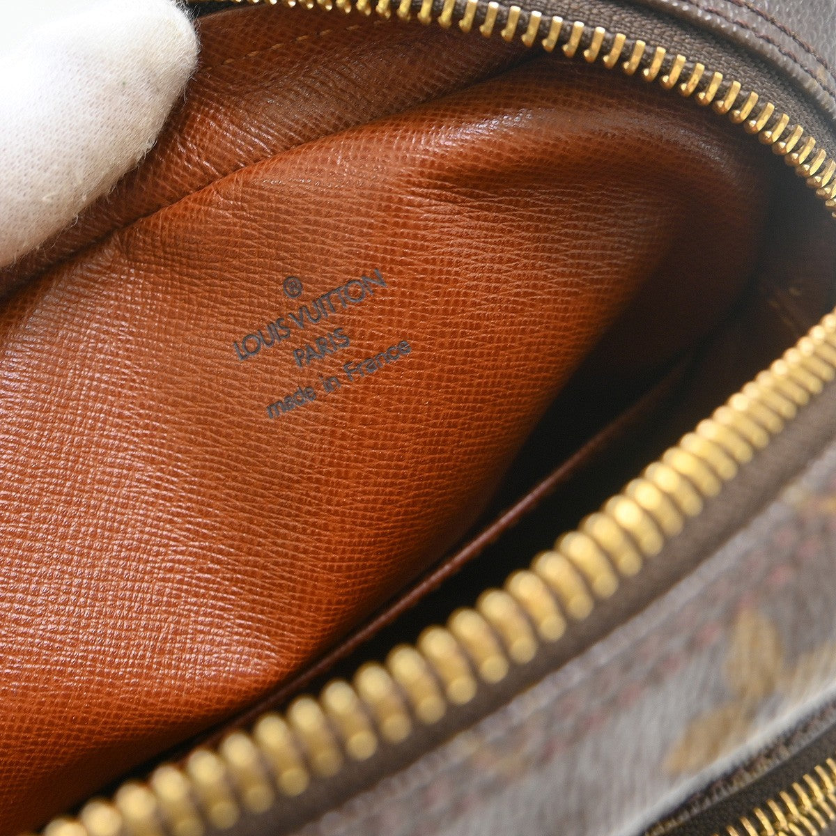 Louis Vuitton Amazone Bag Monogram Canvas Brown Canvas Shoulder Bag Bag (Pre-Owned)