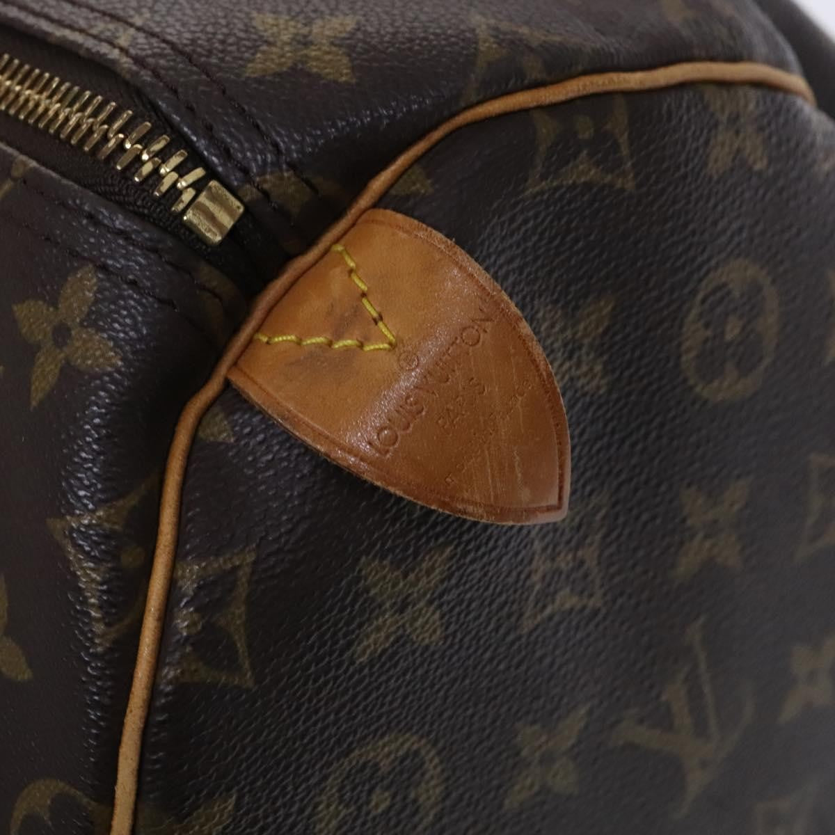 Louis Vuitton Keepall Bag Monogram Canvas Brown Canvas Travel Bag Bag (Pre-Owned)