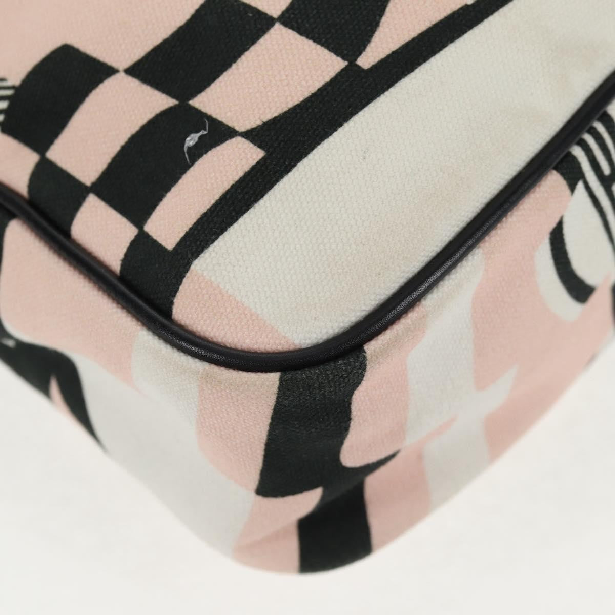 Chanel La Pausa Bay Camera Case Bag Printed Canvas Pink Canvas Bag (Pre-Owned)