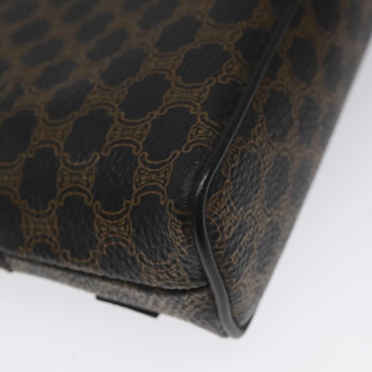 Celine Macadam Pochette Canvas And Leather Black Canvas Clutche & Pouche Bag (Pre-Owned)