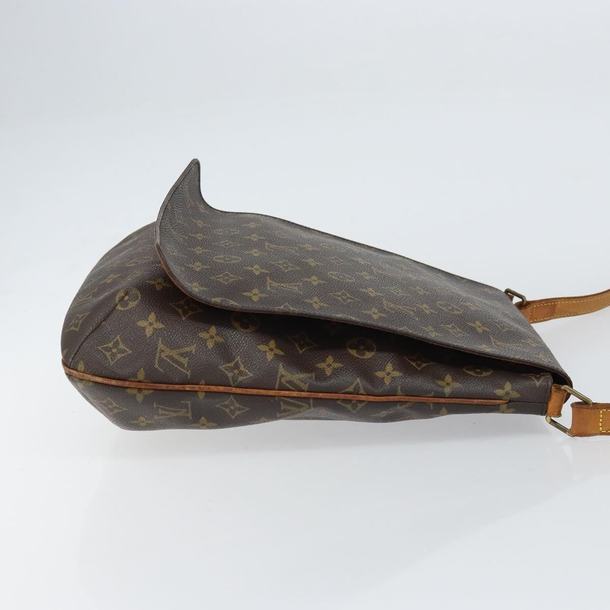 Louis Vuitton Musette Salsa Handbag Monogram Canvas Brown Canvas Shoulder Bag Bag (Pre-Owned)