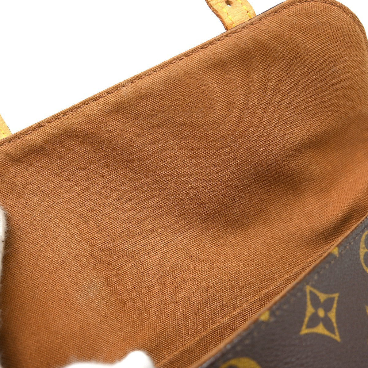 Louis Vuitton Ceinture Pochette Solo Belt Bag Monogram Canvas Brown Canvas Clutche & Pouche Bag (Pre-Owned)