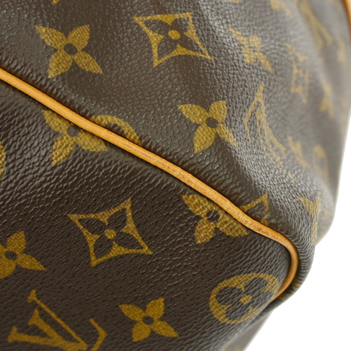 Louis Vuitton Keepall Bag Monogram Canvas Brown Canvas Travel Bag Bag (Pre-Owned)