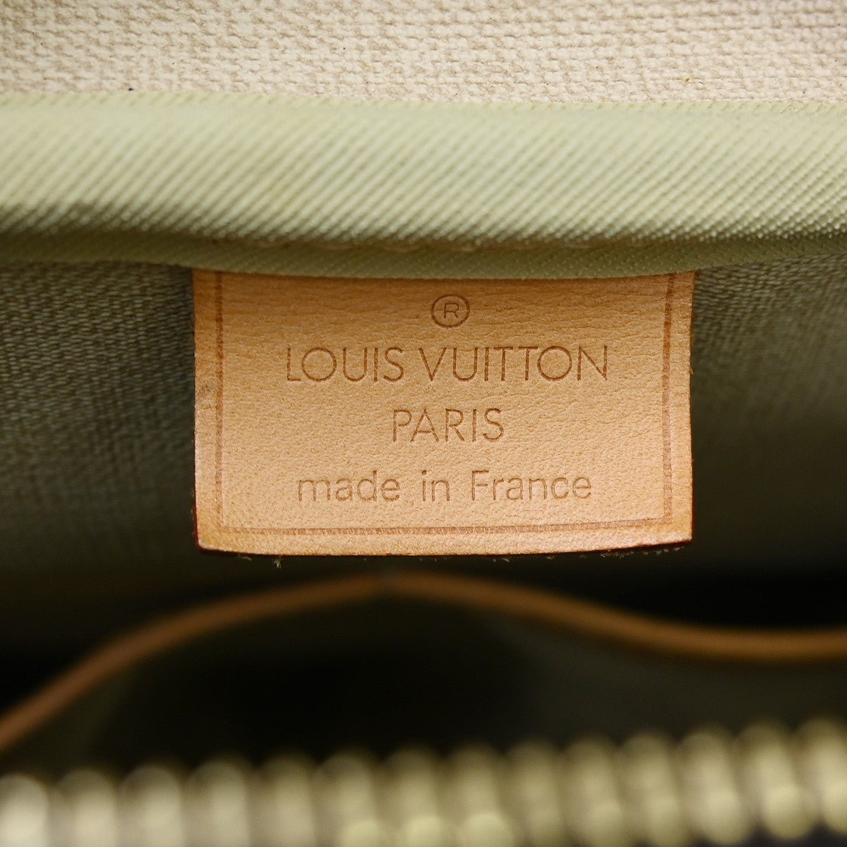 Louis Vuitton Deauville Handbag Monogram Canvas Brown Canvas Handbag (Pre-Owned)
