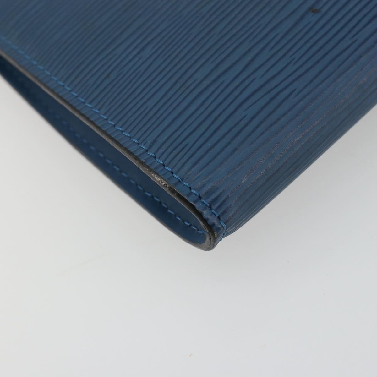 Louis Vuitton Pochette Accessoires Nm Epi Leather Blue Leather Clutche & Pouche Bag (Pre-Owned)