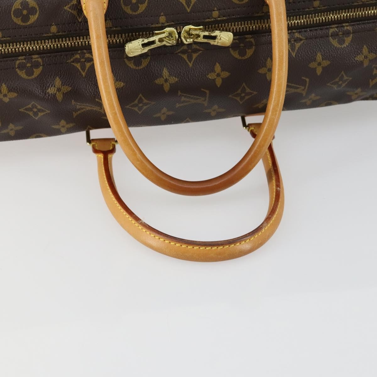 Louis Vuitton Sirius Handbag Monogram Canvas Brown Canvas Travel Bag Bag (Pre-Owned)