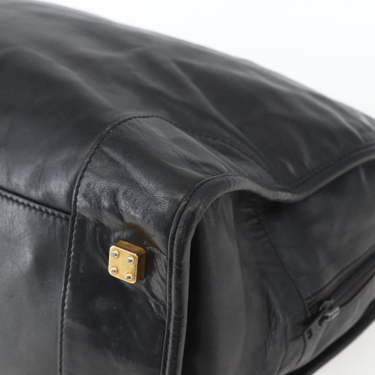 Loewe Amazona Bag Leather Gold Leather Travel Bag Bag (Pre-Owned)
