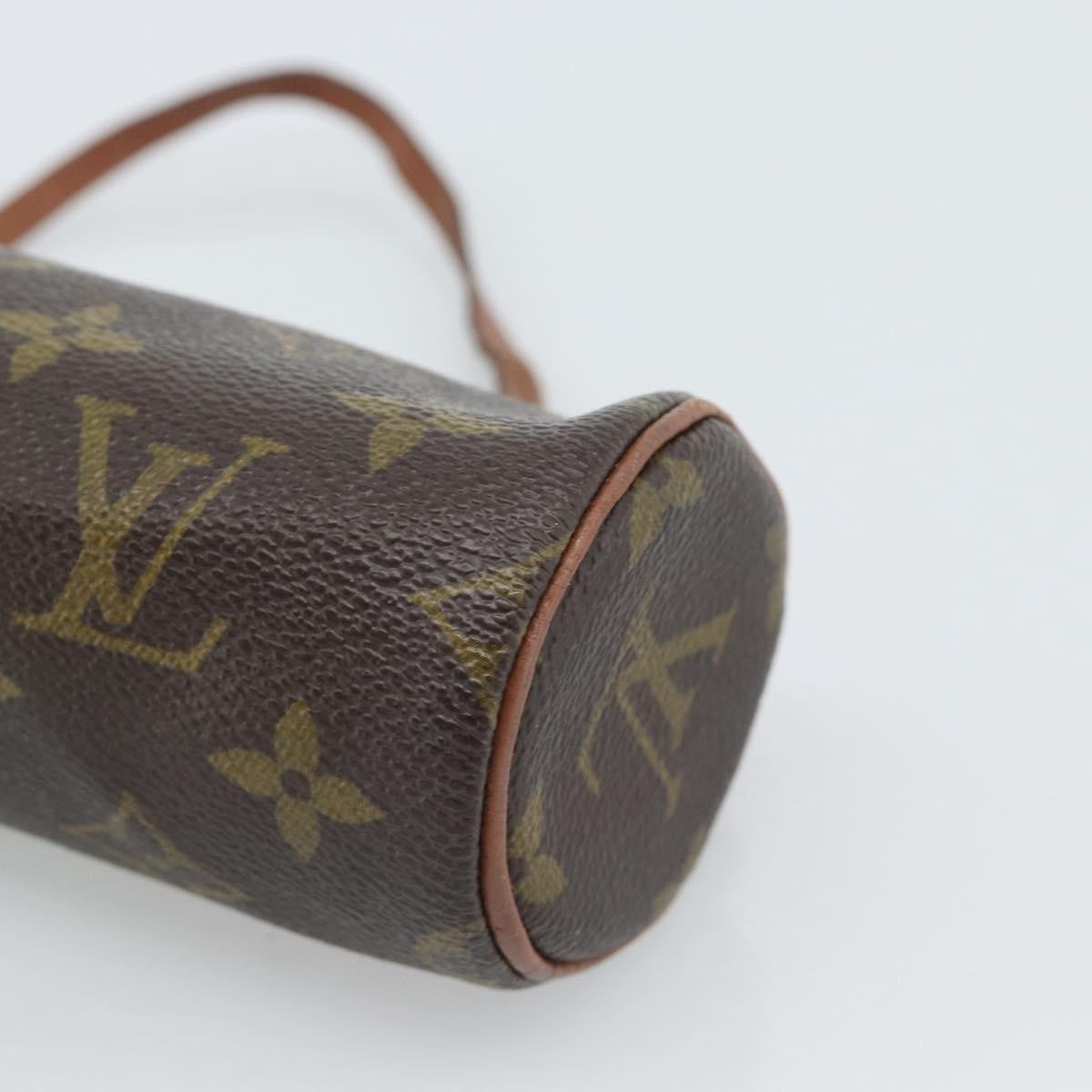Louis Vuitton Papillon Pochette Monogram Canvas Brown Canvas Clutche & Pouche Bag (Pre-Owned)
