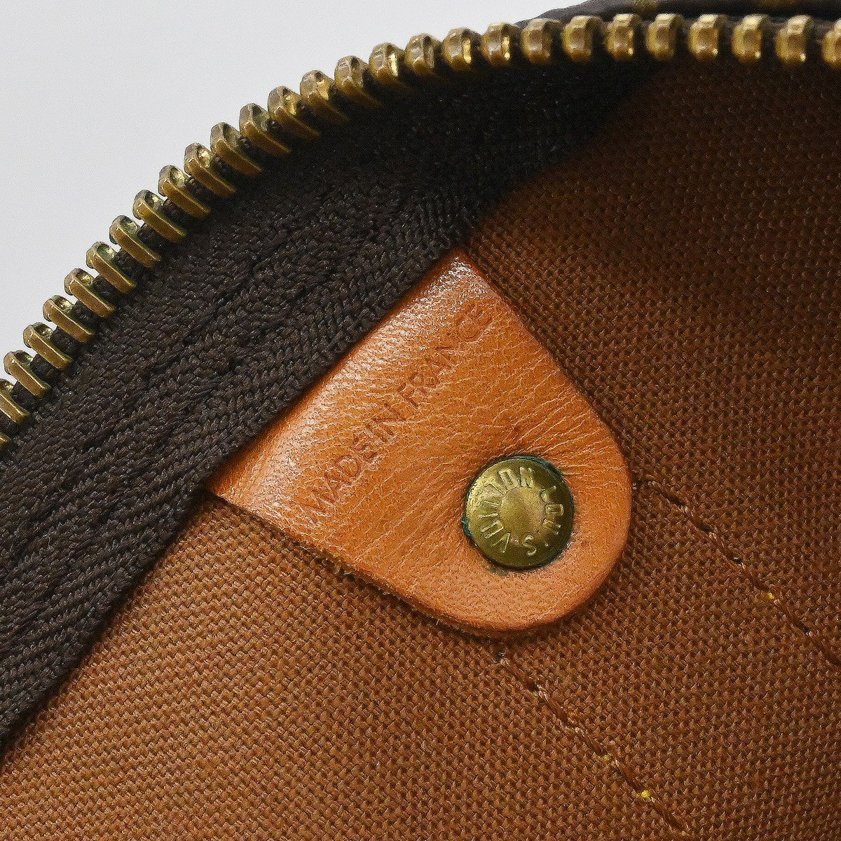 Louis Vuitton Keepall Bandouliere Bag Monogram Canvas Brown Canvas Travel Bag Bag (Pre-Owned)