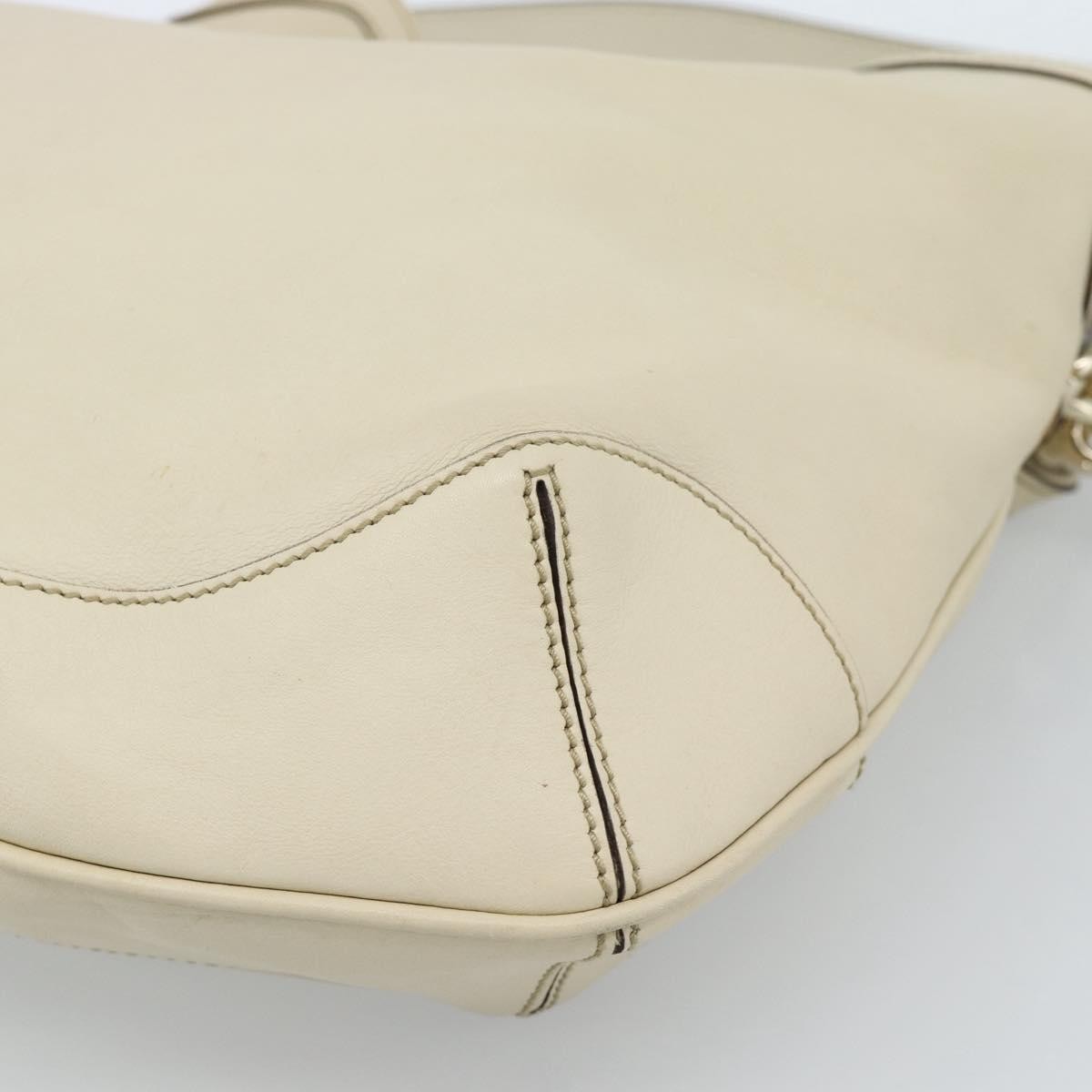 Gucci Vintage Convertible Bamboo Top Handle Bag Leather Multicolour Leather Handbag (Pre-Owned)