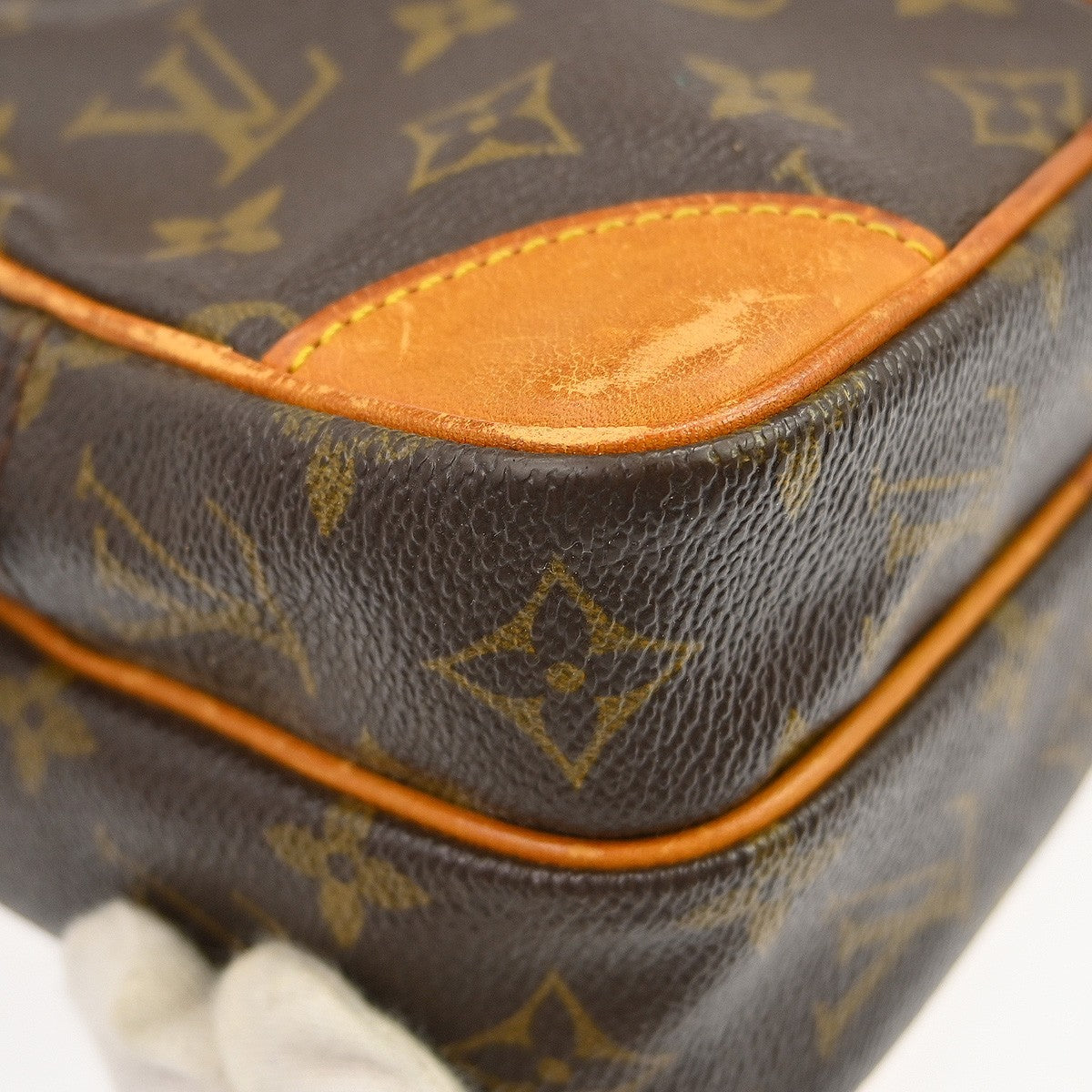 Louis Vuitton Amazone Bag Monogram Canvas Brown Canvas Shoulder Bag Bag (Pre-Owned)
