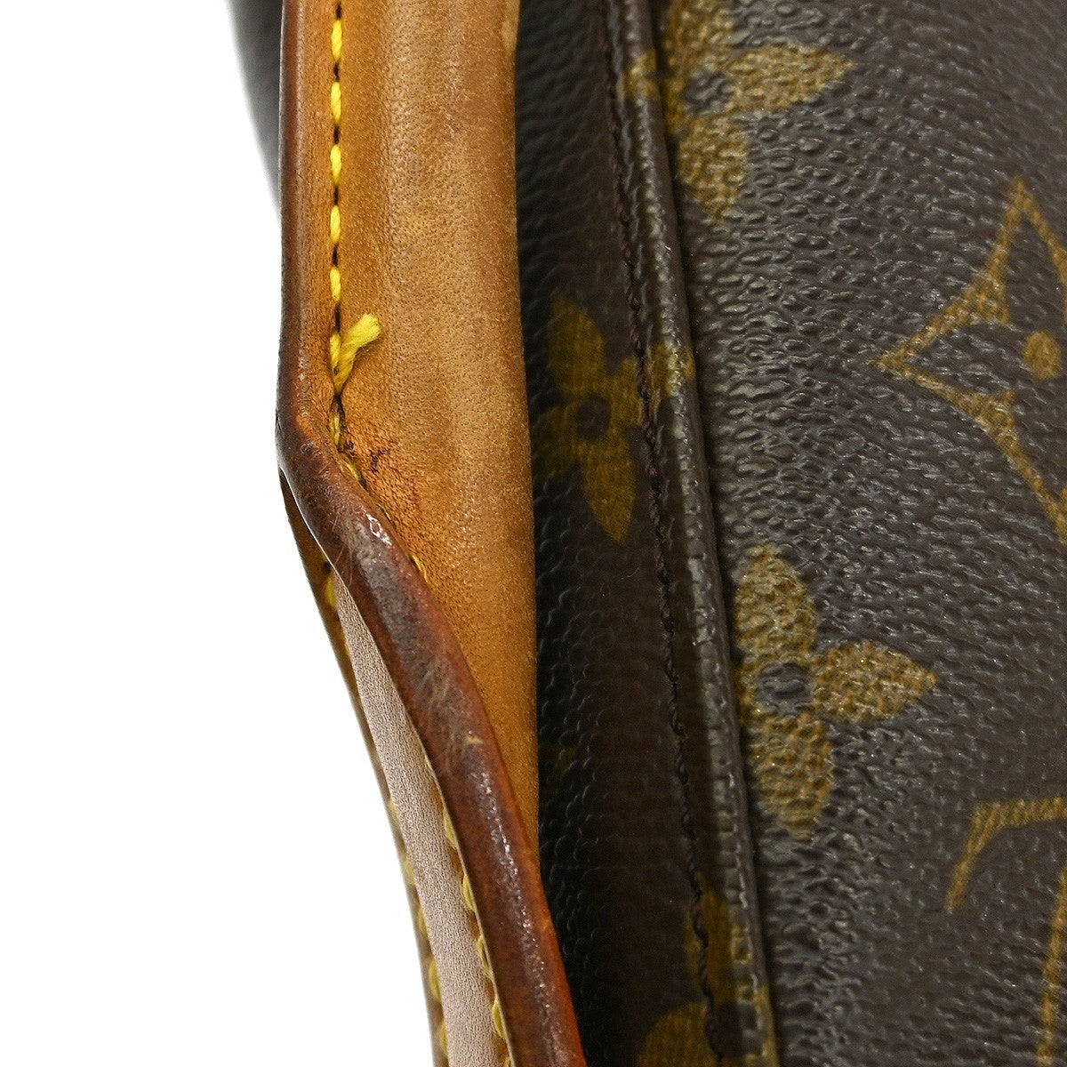 Louis Vuitton Monogram Looping Handbag Monogram Canvas Brown Canvas Shoulder Bag Bag (Pre-Owned)