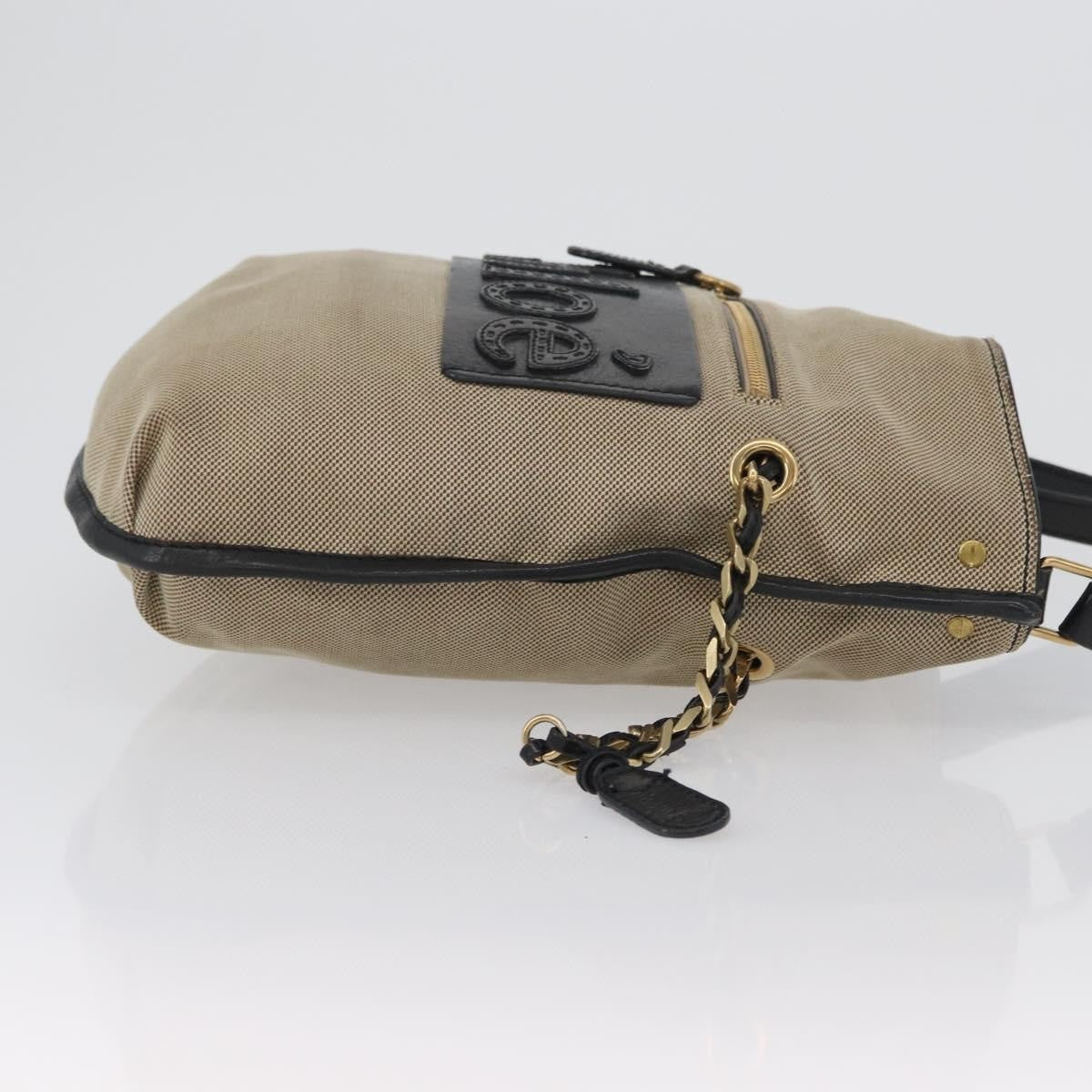 Chloe Vintage Shoulder Bag Canvas Beige Canvas Shoulder Bag Bag (Pre-Owned)