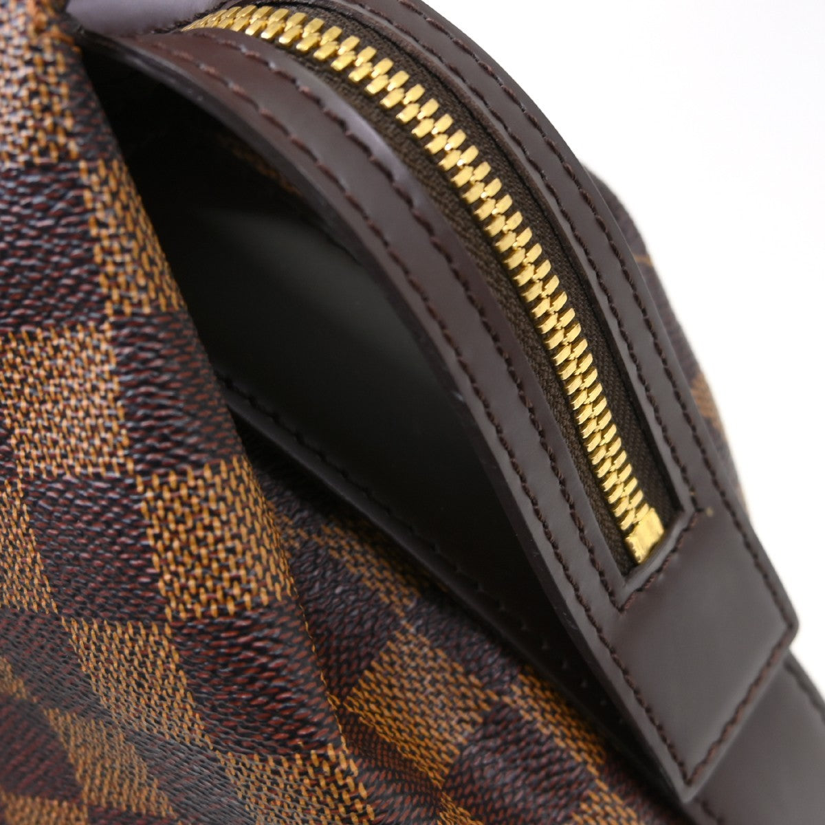 Louis Vuitton Chelsea Handbag Damier Brown Canvas Shoulder Bag Bag (Pre-Owned)
