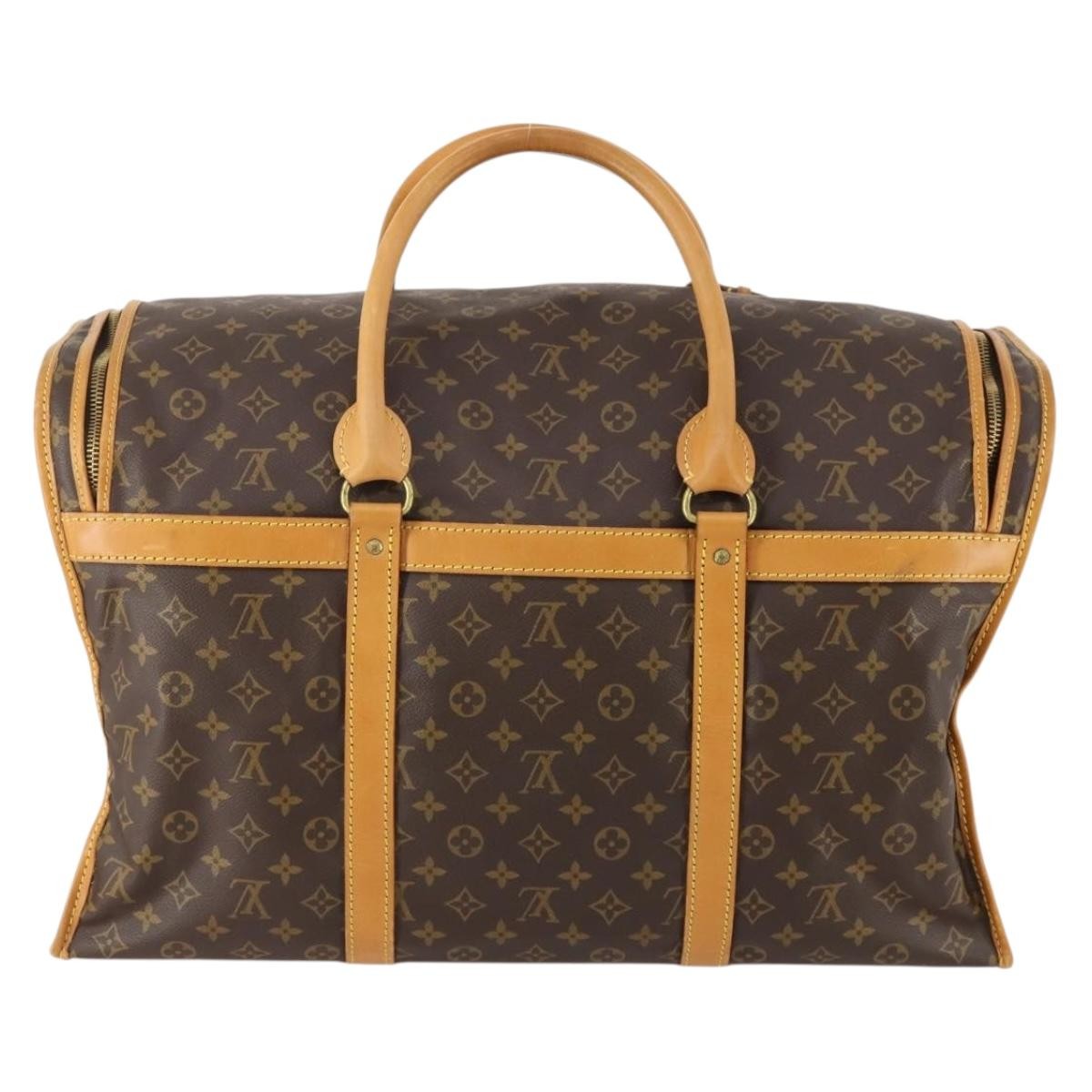 Louis Vuitton Dog Carrier Bag Monogram Canvas Multicolour Canvas Travel Bag Bag (Pre-Owned)