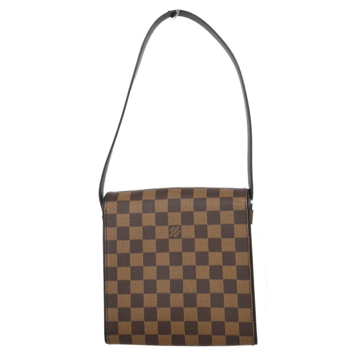 Louis Vuitton Tribeca Carre Handbag Damier Brown Canvas Handbag (Pre-Owned)