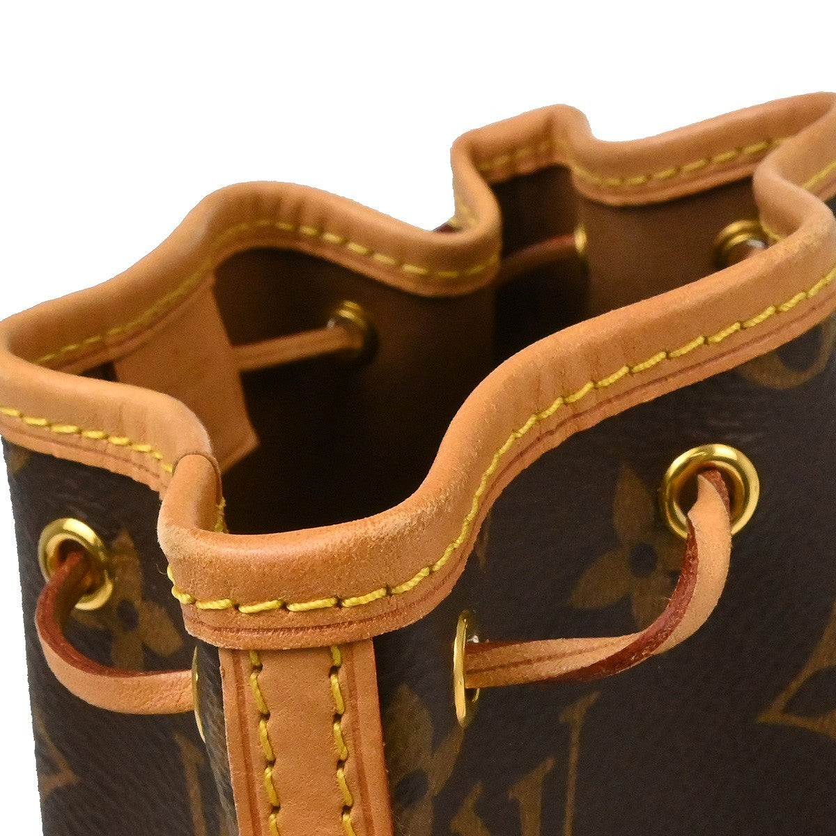 Louis Vuitton Noe Handbag Monogram Canvas Brown Canvas Shoulder Bag Bag (Pre-Owned)
