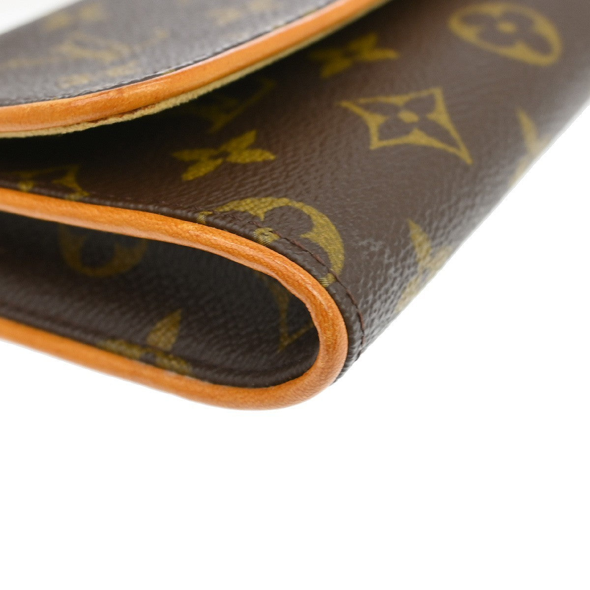 Louis Vuitton Twin Handbag Monogram Canvas Brown Canvas Clutche & Pouche Bag (Pre-Owned)