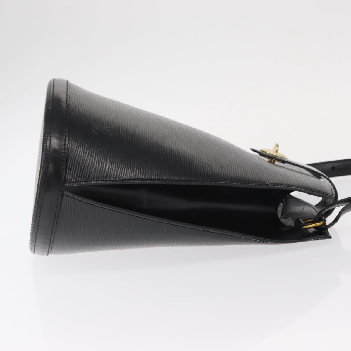 Louis Vuitton Cluny Shoulder Bag Epi Leather Black Leather Shoulder Bag Bag (Pre-Owned)