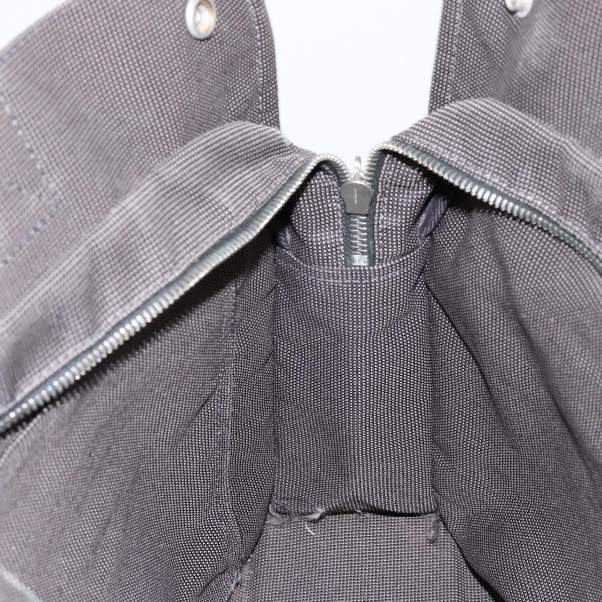 Hermes Fourre-Tout Herline Fourre-Tout Herline Gray Canvas Tote Bag Bag (Pre-Owned)