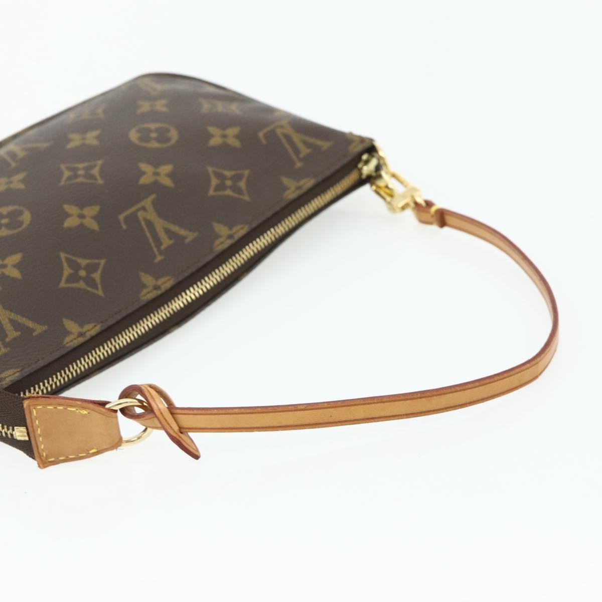 Louis Vuitton Pochette Accessoires Monogram Canvas Brown Canvas Clutche & Pouche Bag (Pre-Owned)