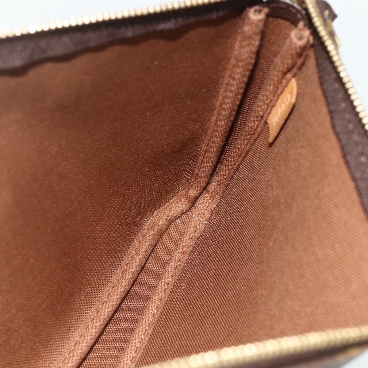 Louis Vuitton Pochette Accessoires Monogram Canvas Brown Canvas Clutche & Pouche Bag (Pre-Owned)