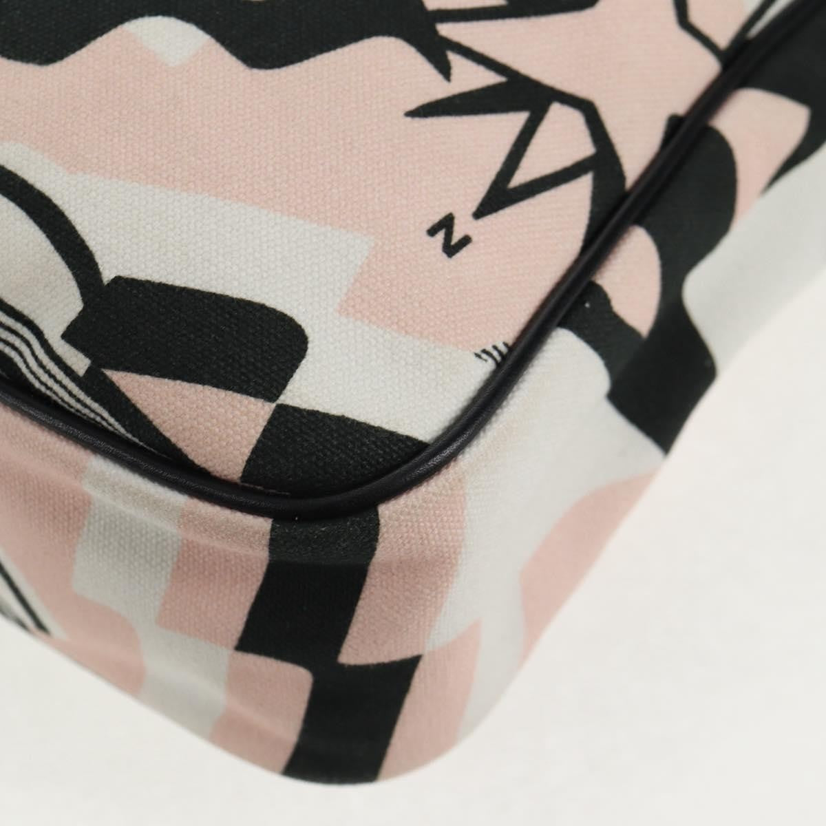Chanel La Pausa Bay Camera Case Bag Printed Canvas Pink Canvas Bag (Pre-Owned)