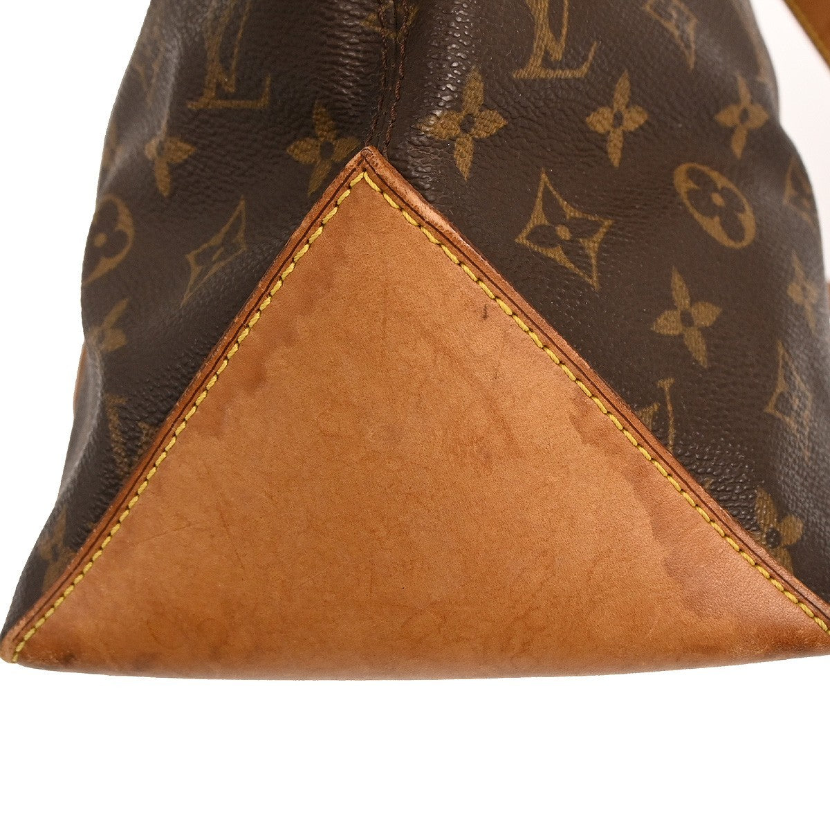 Louis Vuitton Cabas Mezzo Monogram Canvas Brown Canvas Tote Bag Bag (Pre-Owned)