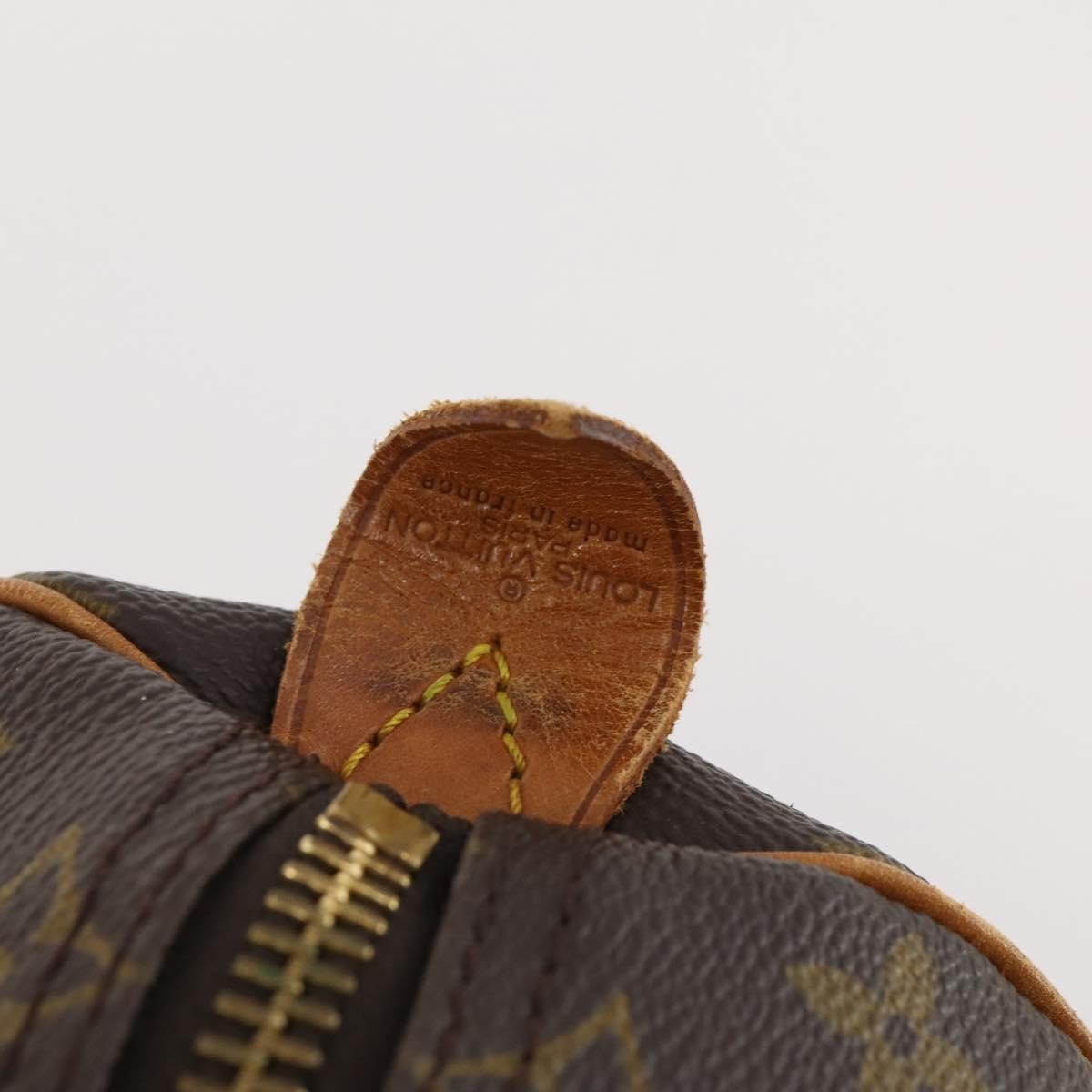 Louis Vuitton Keepall Bag Monogram Canvas Brown Canvas Travel Bag Bag (Pre-Owned)