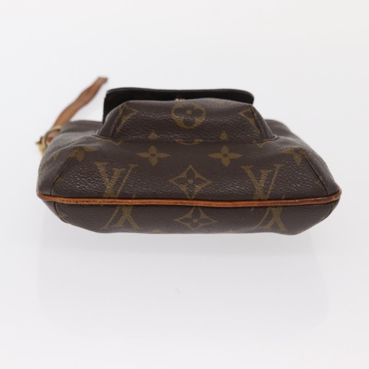 Louis Vuitton Partition Wristlet Clutch Monogram Canvas Brown Canvas Clutche & Pouche Bag (Pre-Owned)