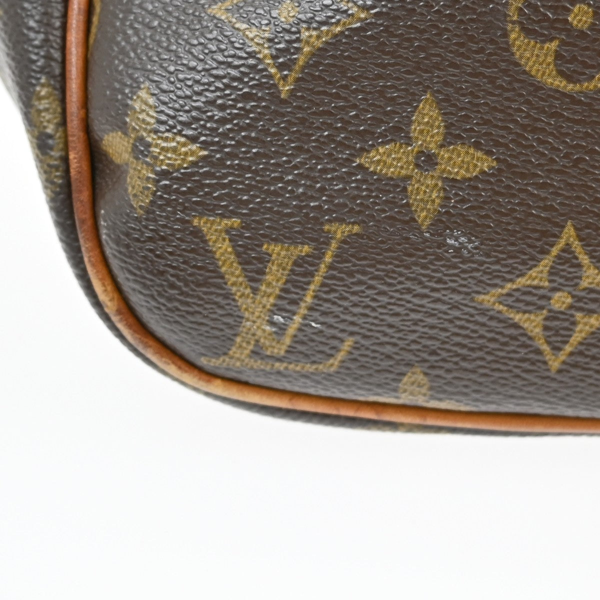 Louis Vuitton Batignolles Handbag Monogram Canvas Brown Canvas Shoulder Bag Bag (Pre-Owned)