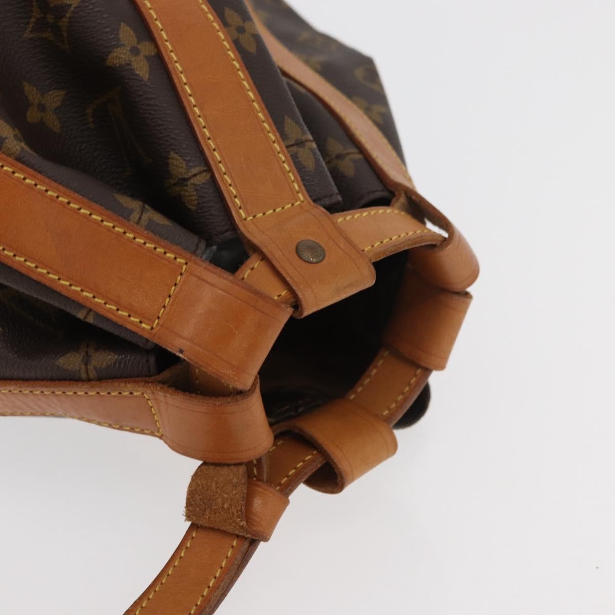 Louis Vuitton Randonnee Backpack Monogram Canvas Brown Canvas Shoulder Bag Bag (Pre-Owned)