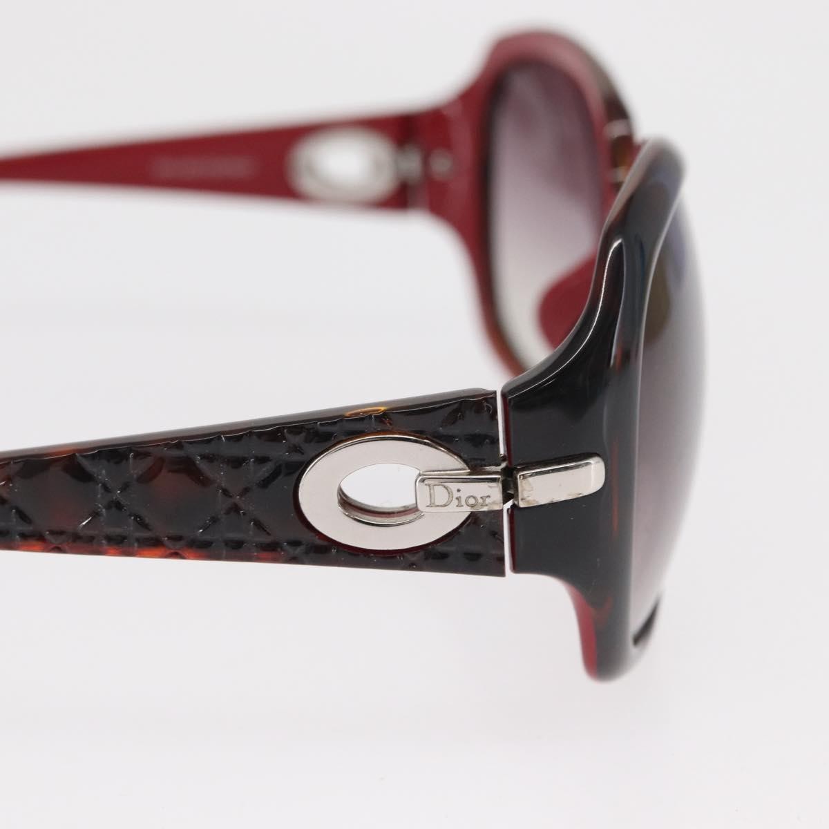 Christian Dior Sunglasses Plastic Brown Plastic Sunglasse Accessory (Pre-Owned)