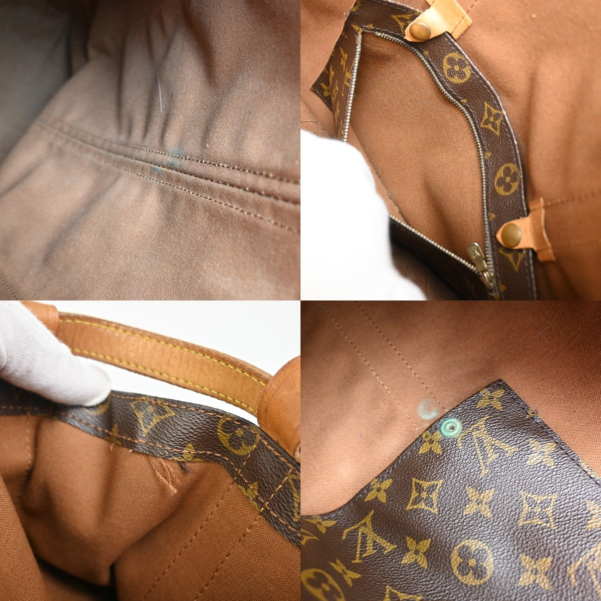 Louis Vuitton Randonnee Backpack Monogram Canvas Brown Canvas Backpack Bag (Pre-Owned)