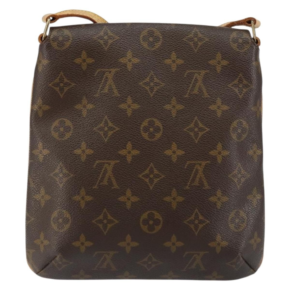 Louis Vuitton Musette Salsa Handbag Monogram Canvas Brown Canvas Shoulder Bag Bag (Pre-Owned)